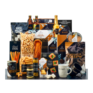 Samen genieten van de kerstpakketten brochure