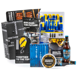 Doe-het-zelf kerstpakketten met schroevendraaierset