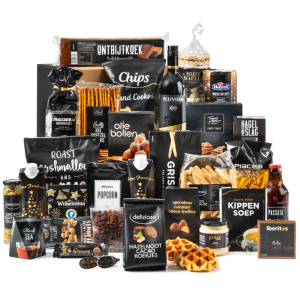 Oliebollen kerstpakket voor een gezellige jaarwisseling